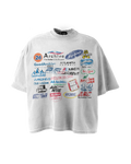 'LOGOS' GRAPHIC TEE