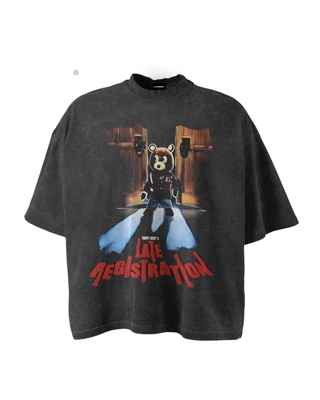 'LATE REGISTRATION' GRAPHIC TEE