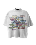'MATRIX COLORS' GRAPHIC TEE