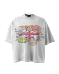 'STAMPS' GRAPHIC TEE