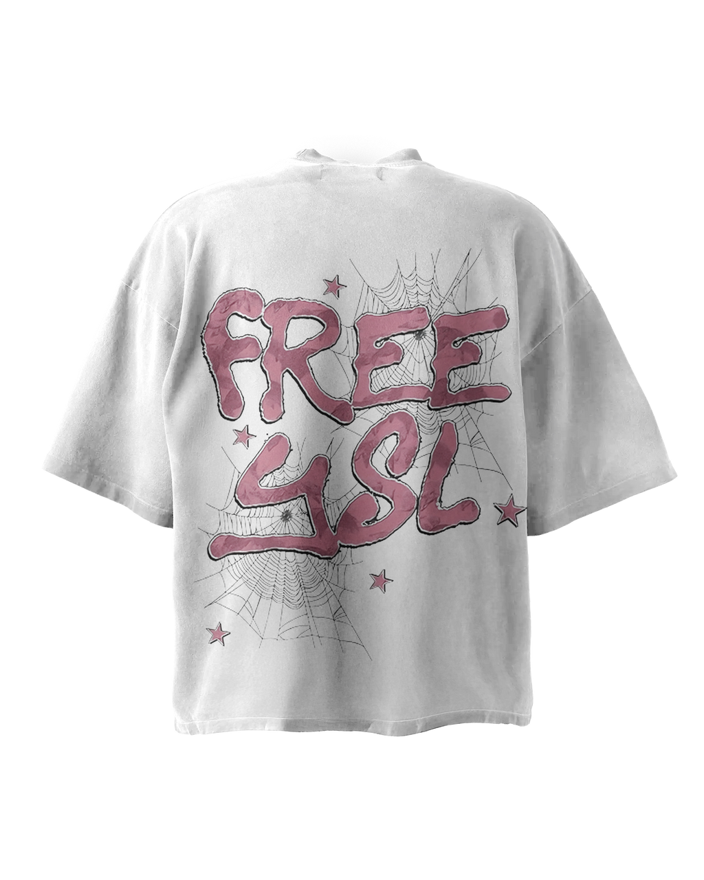 'FREE YSL' GRAPHIC TEE