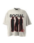 'SOCIAL' GRAPHIC TEE