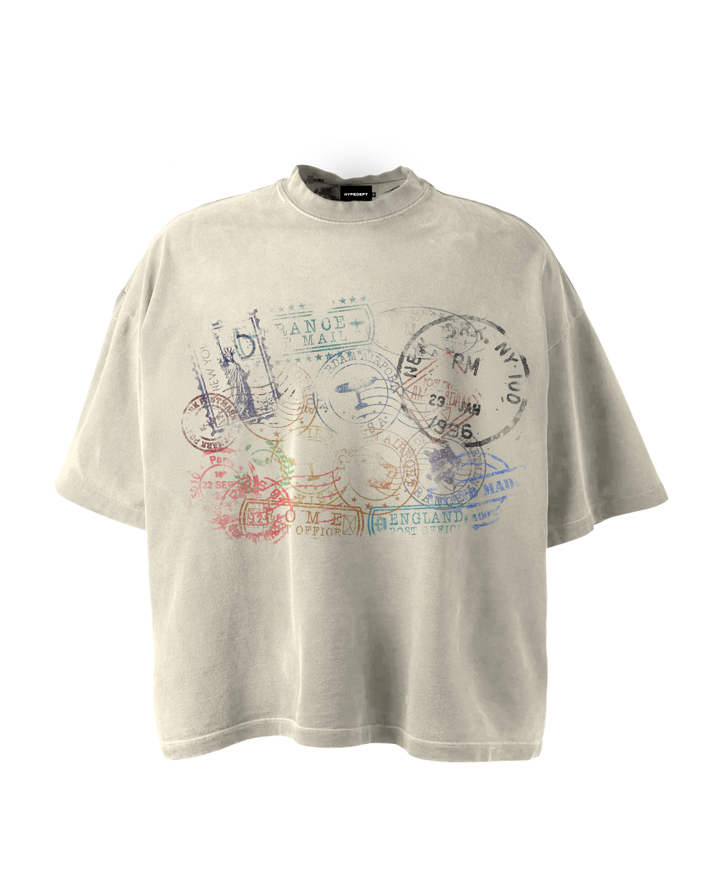 'STAMPS II' GRAPHIC TEE
